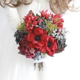 アネモネの小悪魔ブーケ