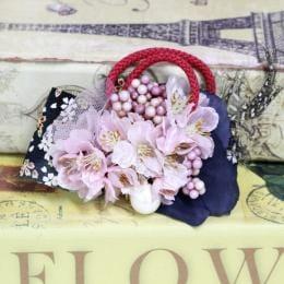 サクラのコサージュ【和】