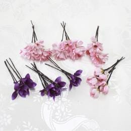八重桜とブルームセントーリのヘッドドレス(髪飾り)27輪