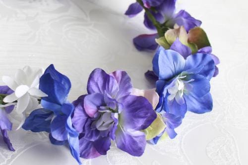 デルフィニウムの花冠